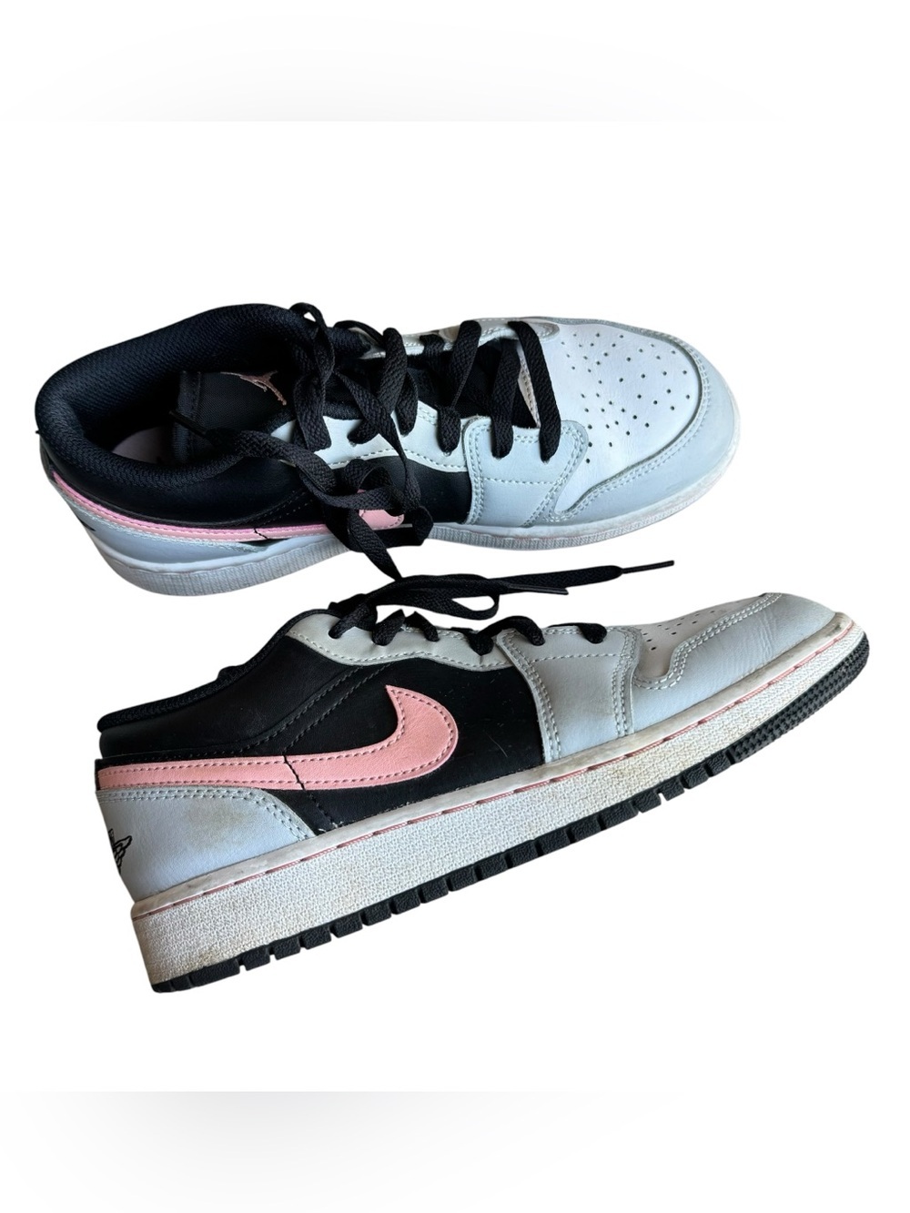 Nike Air Jordan 1 Low GS “Light Iron Ore Arctic Punch” – Size 5Y